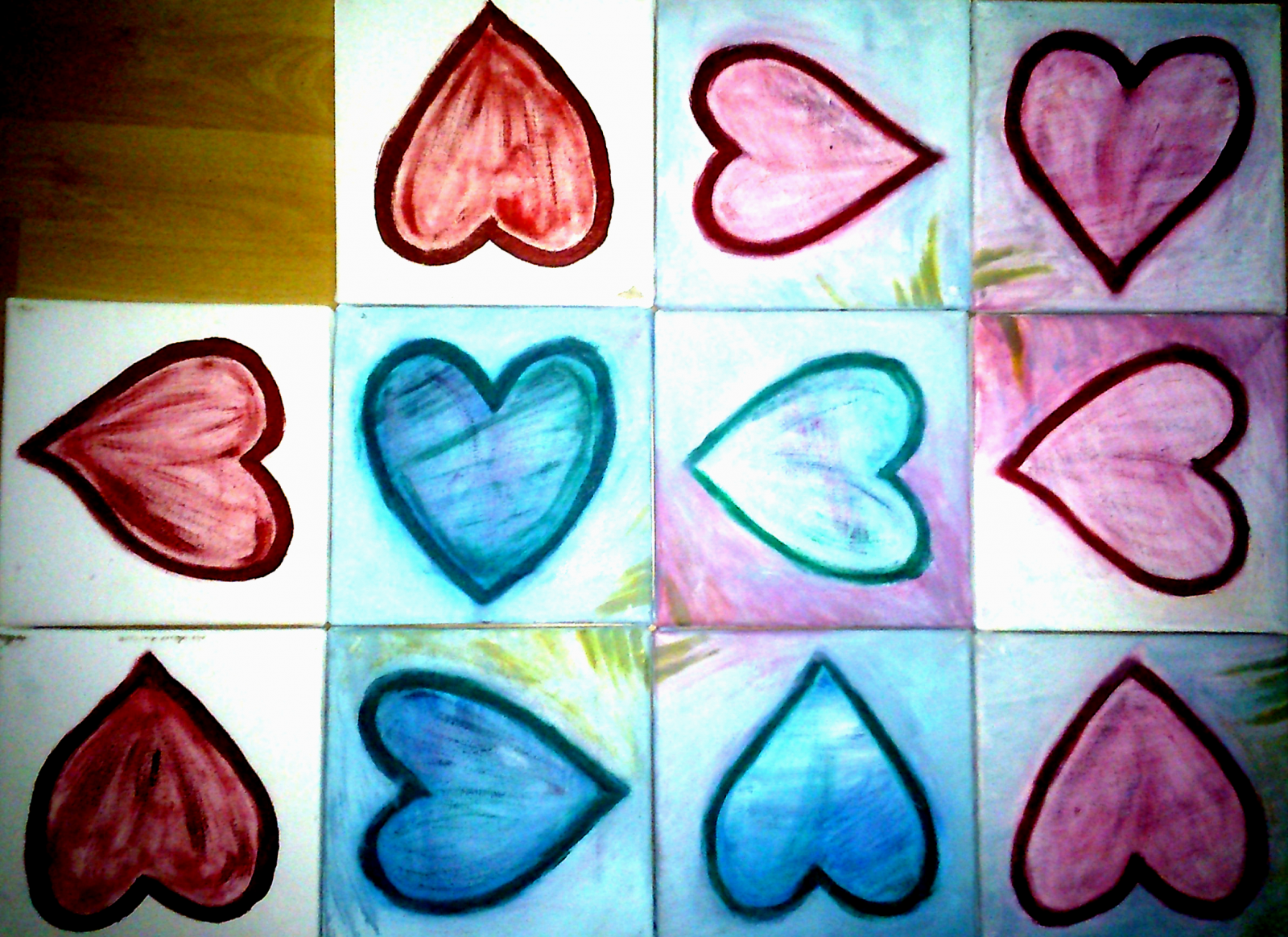The puzzle of the green heart The puzzle of the green heart